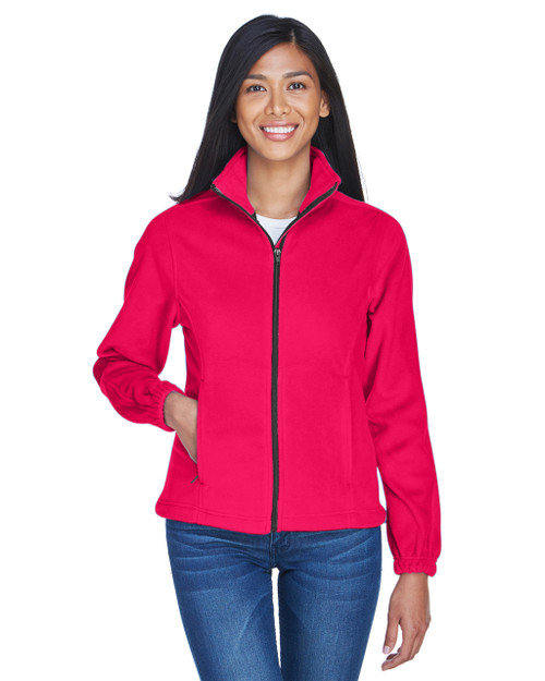 UltraClub 8481 Ladies' Iceberg Fleece FullZip Jacket