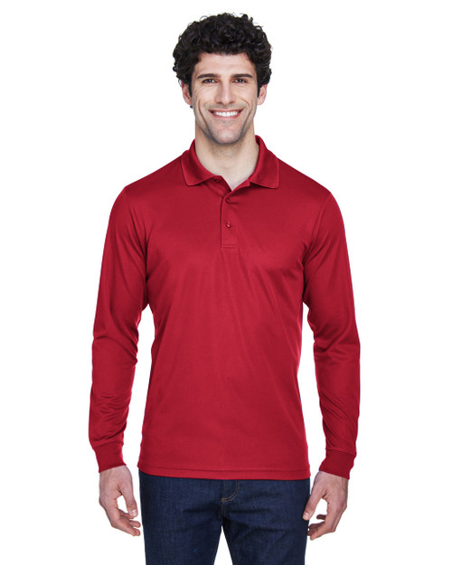 トップス MAN-TLE LongSleeve Polo sizeM Men's Everyday Comfort Long Sleeve Polo