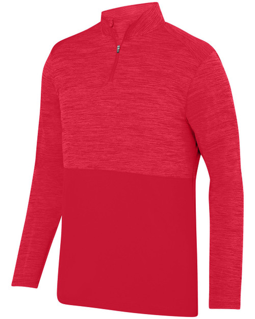 Augusta AG2908 Shadow Tonal Heather QuarterZip Pullover