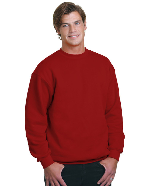 Bayside BA1102 Adult 9.5 oz., 80/20 Heavyweight Crewneck Sweatshirt