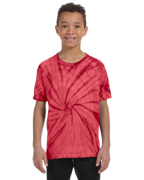 TieDye CD101 Adult 5.4 oz. 100% Cotton Spider TShirt