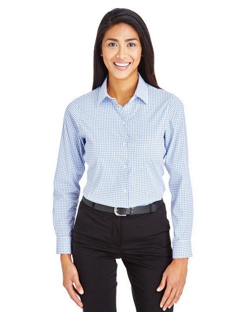 Devon & Jones DG540W Performance Ladies Windowpane Shirt