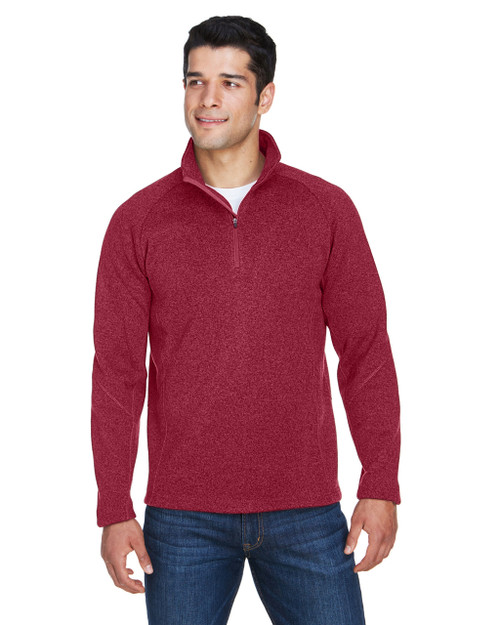 Devon & Jones DG792 Adult Sweater Fleece QuarterZip