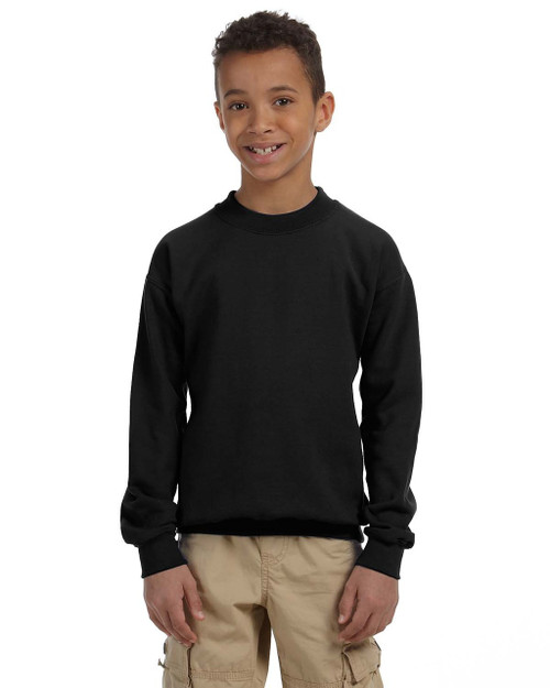 Gildan G180B Youth Heavy Blend™ 8 oz., 50/50 Fleece Crew