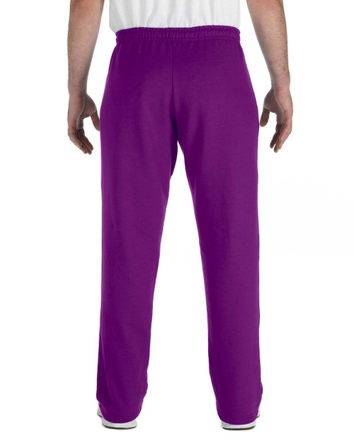 Gildan G184 Adult Heavy Blend™ Adult 8 oz., 50/50 Open-Bottom Sweatpants