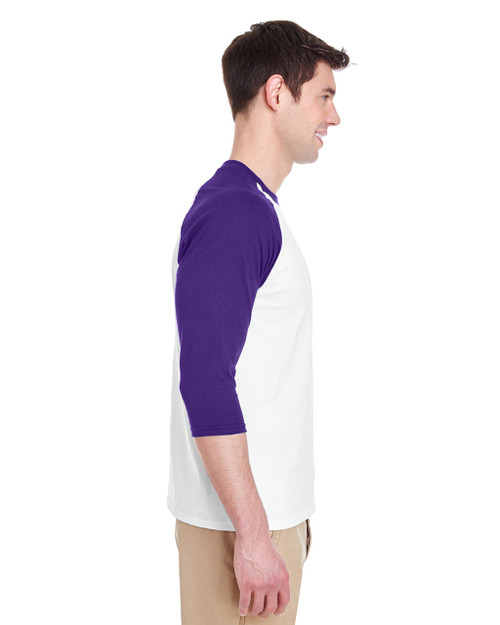 Gildan Heavy Cotton™ Raglan Three-Quarter Sleeve T-Shirt 5700(G570) -  Northernblanks Inc.