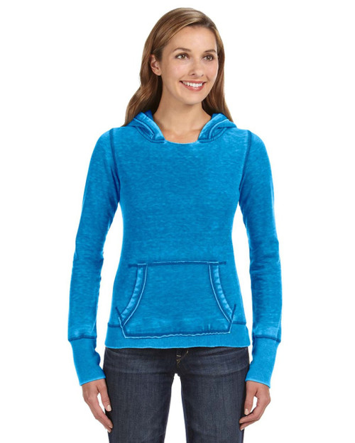 J America JA8912 Ladies' Zen Pullover Fleece Hood