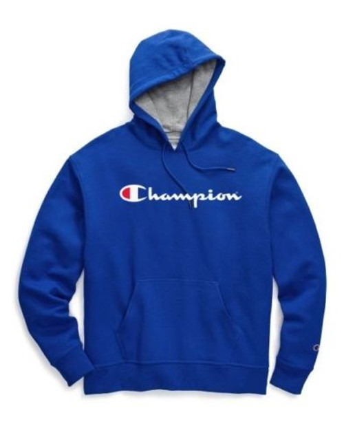 champion hoodie blue