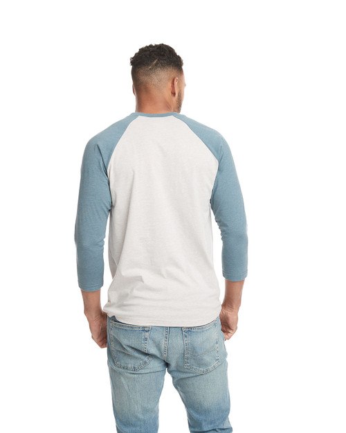 Next Level 6251 Unisex CVC 3/4 Sleeve Raglan Baseball T-Shirt XS