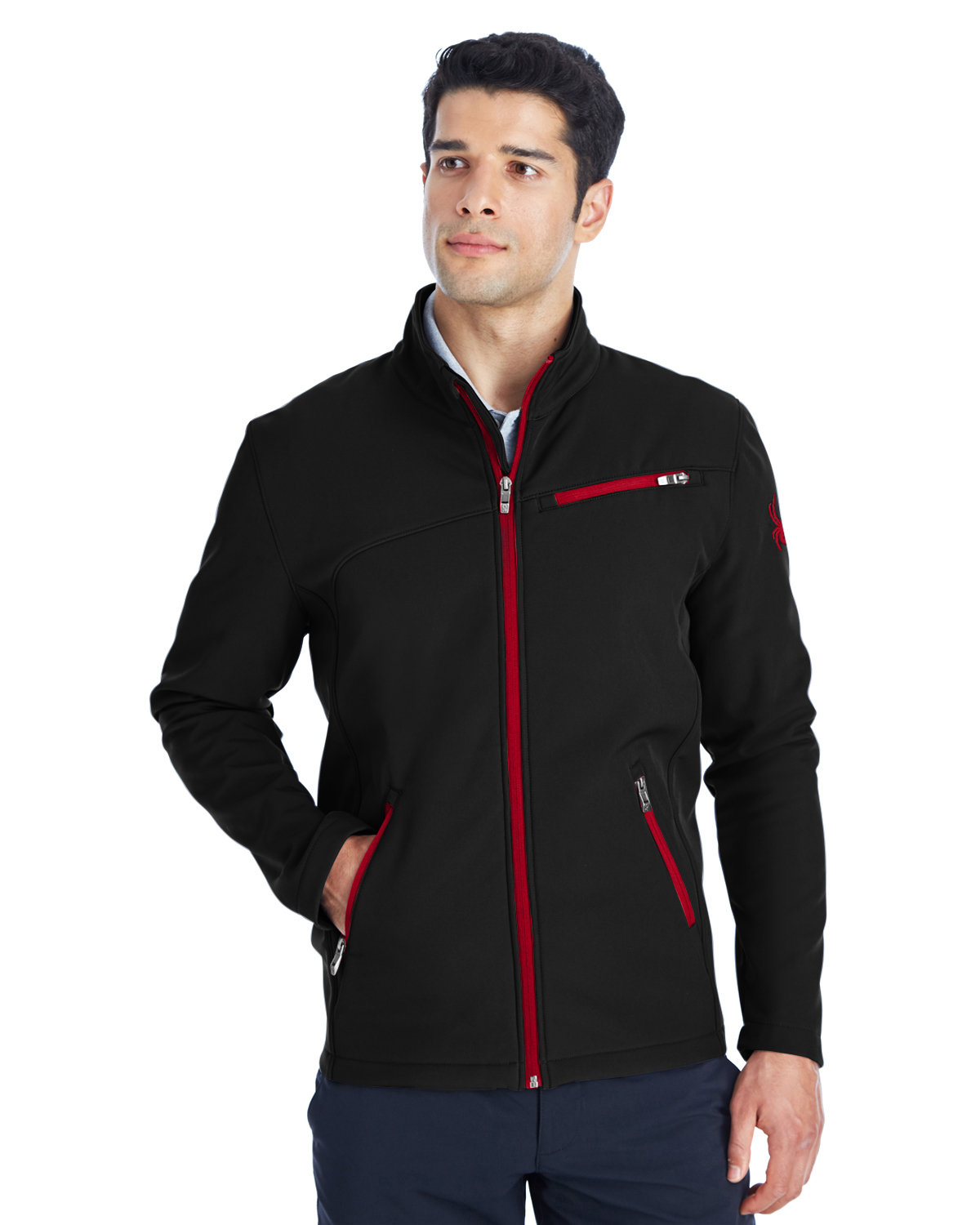 本 vb-8  No.2 Spyder 187334 Men's Transport Soft Shell Jacket