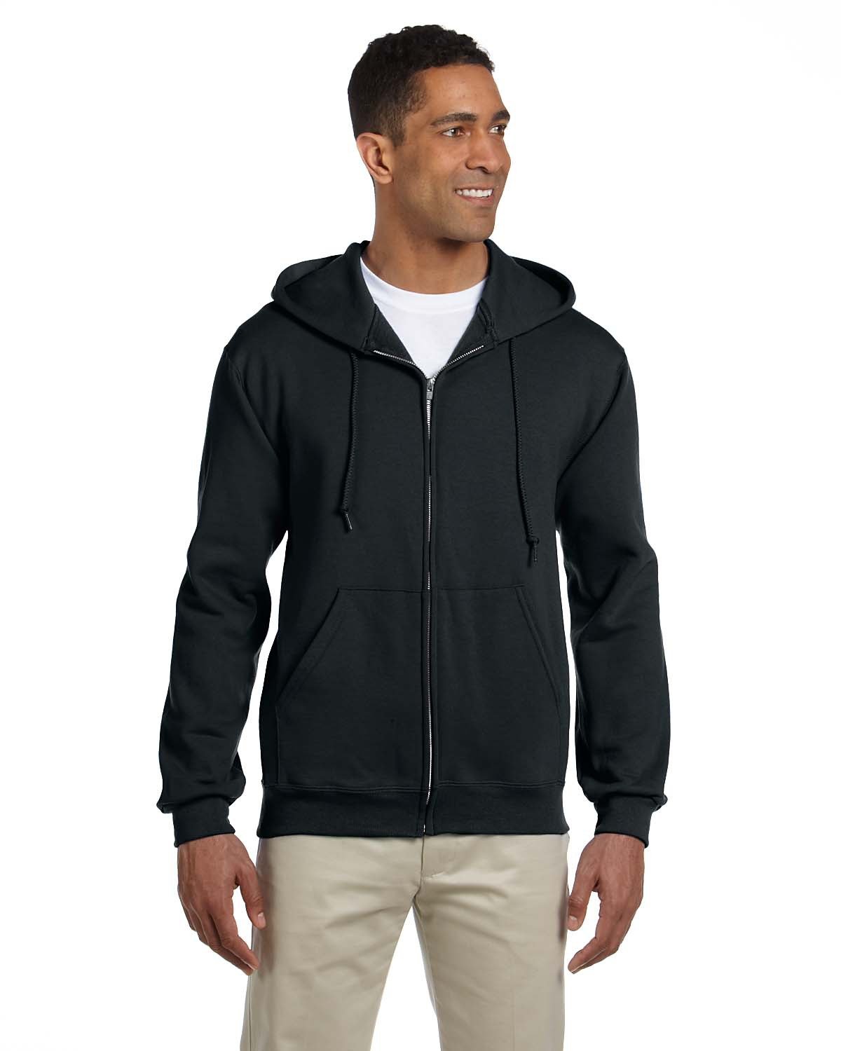 Jerzees 4999 Adult 9.5 oz., Super Sweats® NuBlend® Fleece Full-Zip