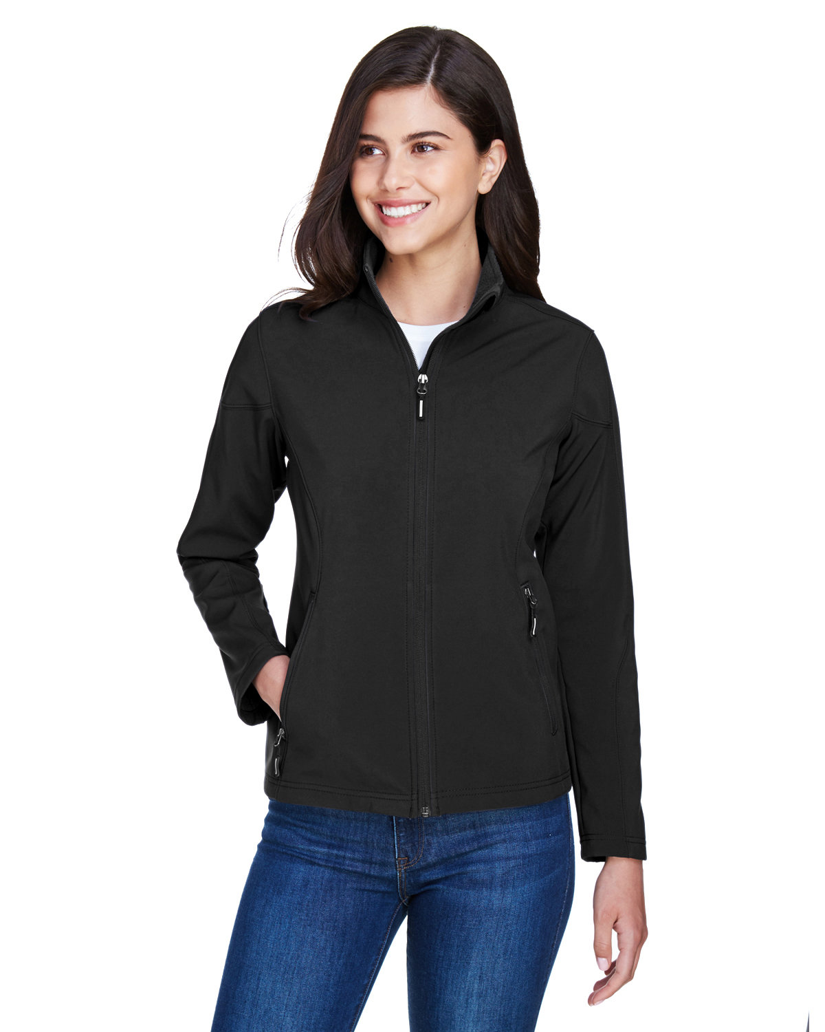 Core 365 78184 Ladies' Fleece Bonded Soft Shell Jacket
