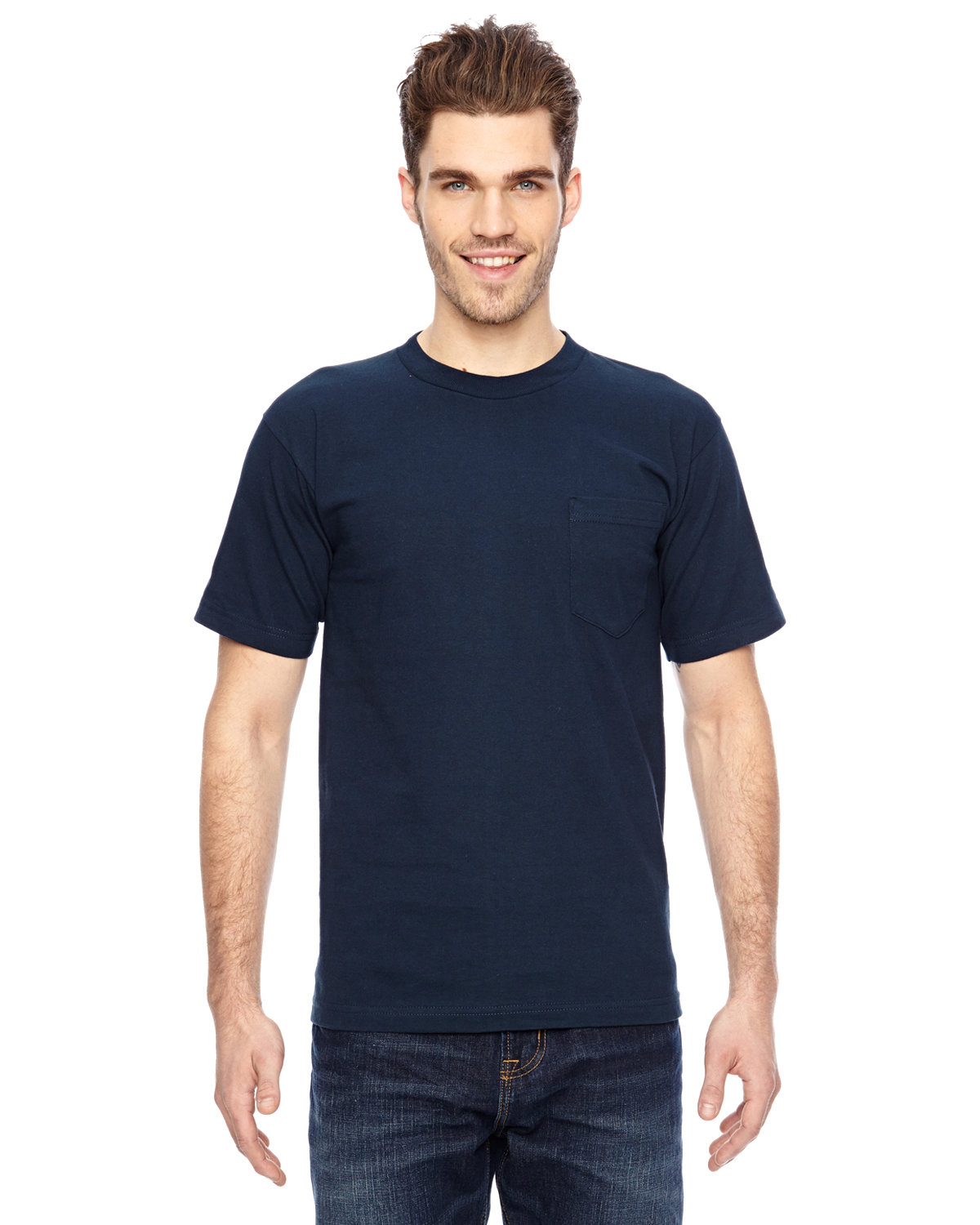 6/1 CCCAMERI SEAM POCKET BIG TEE Mens Pocket Tee – Joe's USA