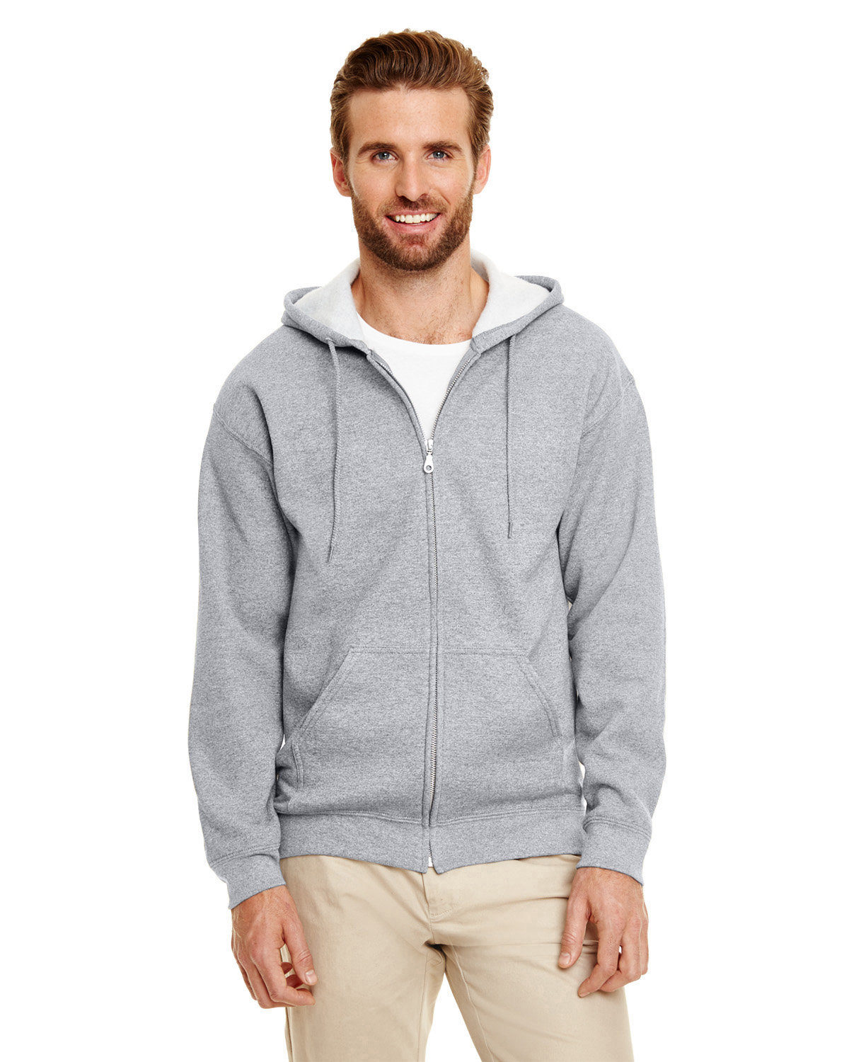 Gildan G186 Adult Heavy Blend™ Adult 8 oz., 50/50 Full-Zip Hood