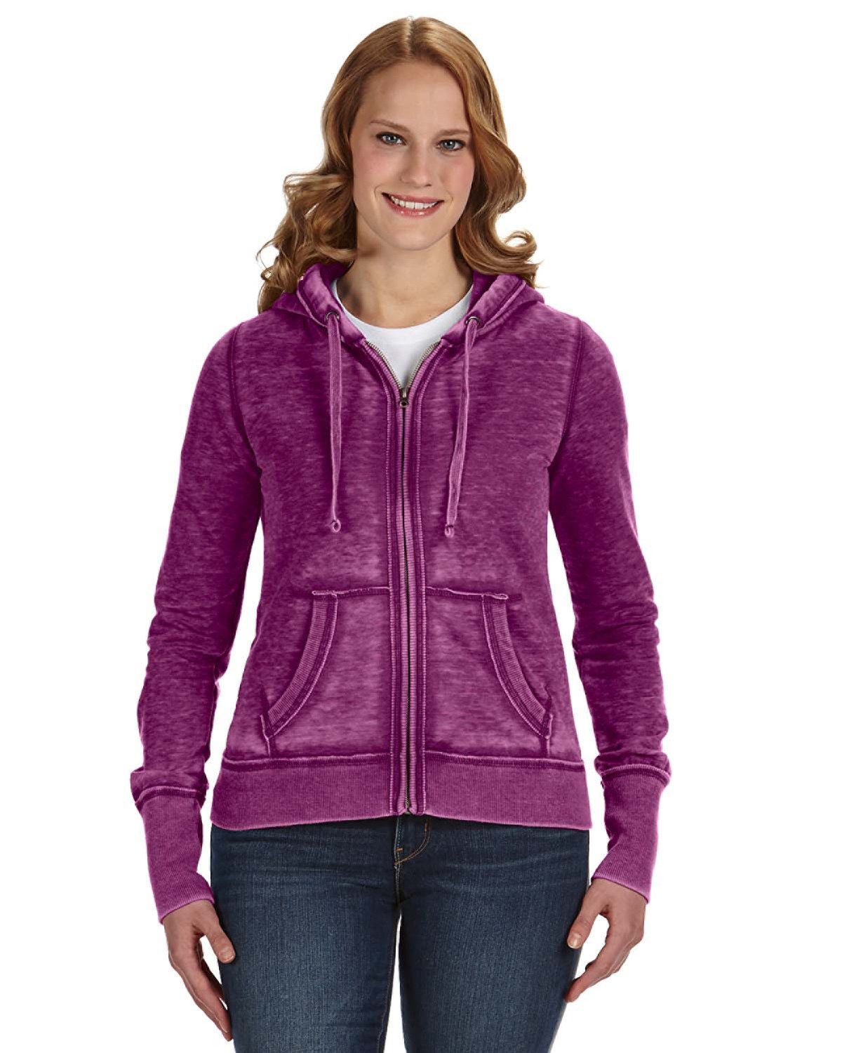 L'Appartement AMERICANワイドFULLZIP HOODIE AMERICANA/アメリカーナ】 WIDE FULLZIP HOODIE（パーカー）｜L