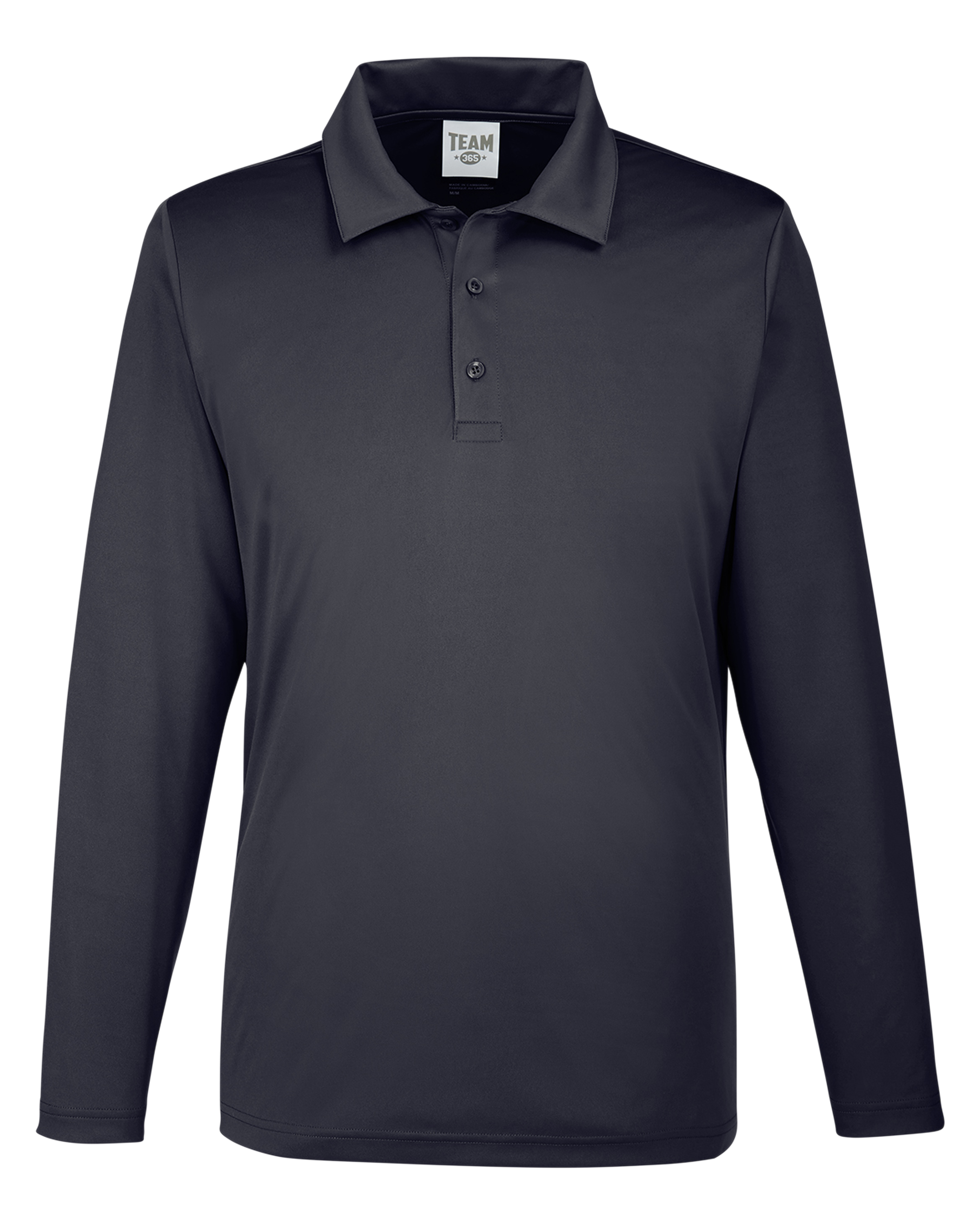 Team 365 TT51L Men's Zone Performance Long Sleeve Polo