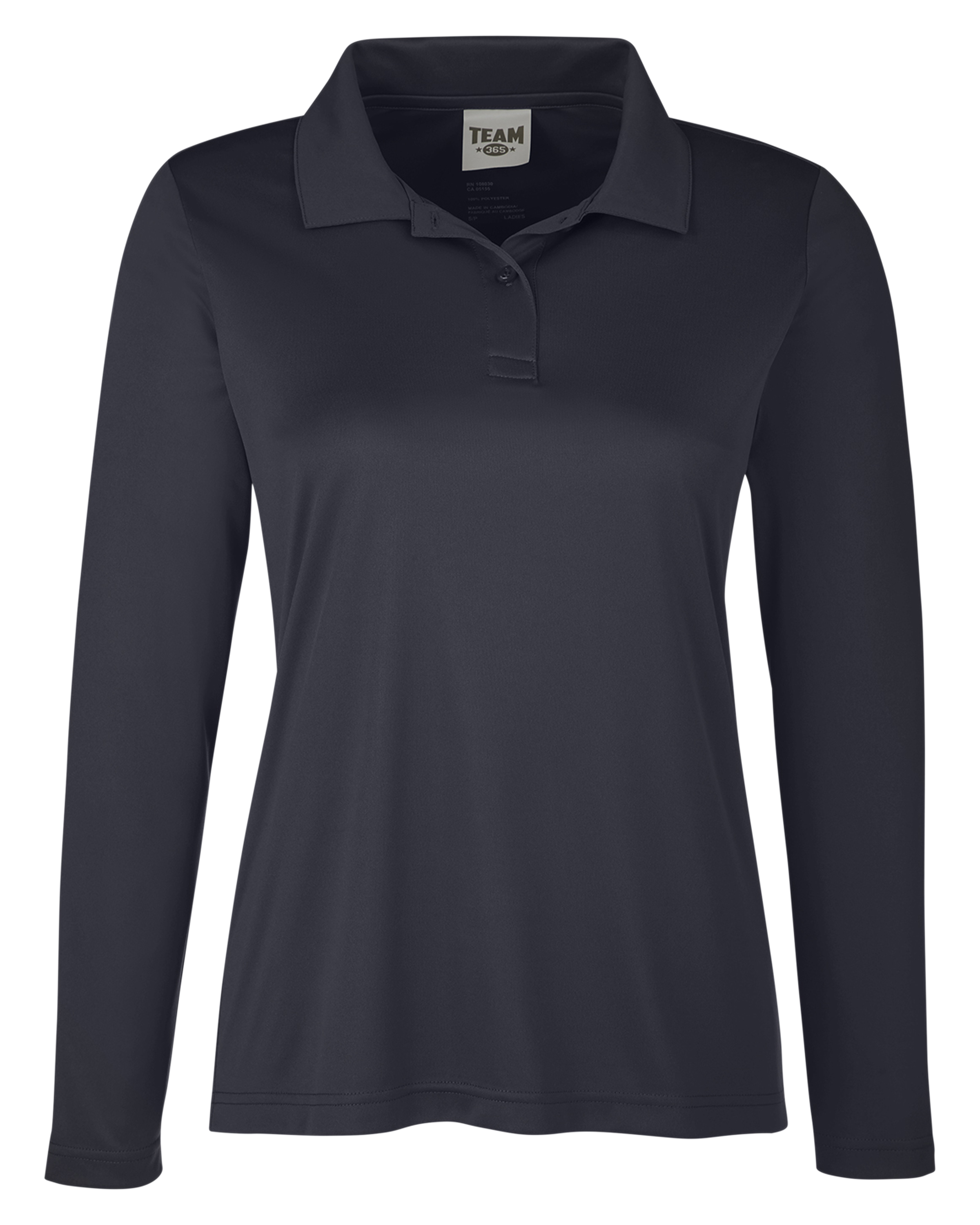 Team 365 TT51LW Ladies' Zone Performance Long Sleeve Polo