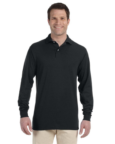 Jerzees 437ML Adult 5.6 oz SpotShield LongSleeve Jersey Polo