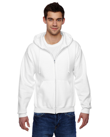 youzee Jerzees 4999 Adult 9.5 oz., Super Sweats® NuBlend® Fleece Full-Zip