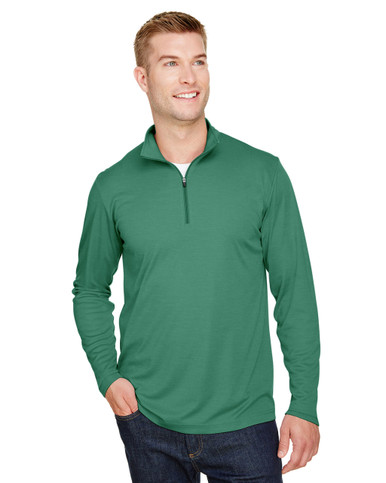 T.T Team 365 TT31H Men's Zone Sonic Heather Performance Quarter-Zip