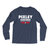Pixley For Congress (Navy Long-Sleeve Tee)