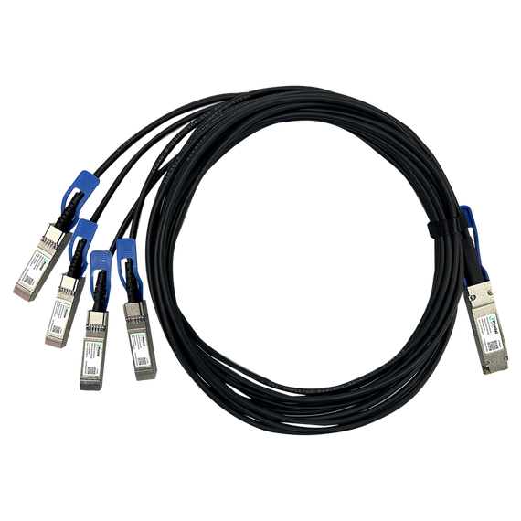 QSFP-4SFP25G-CU1M-PO