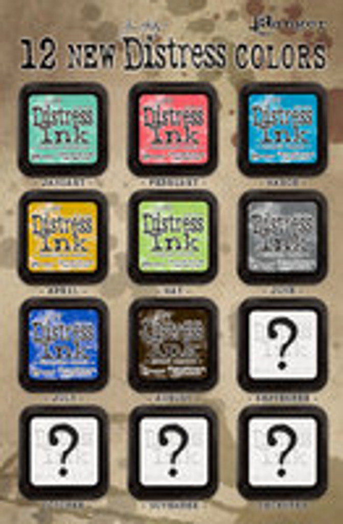 New Distress Ink Colors & Ink Pad Holders