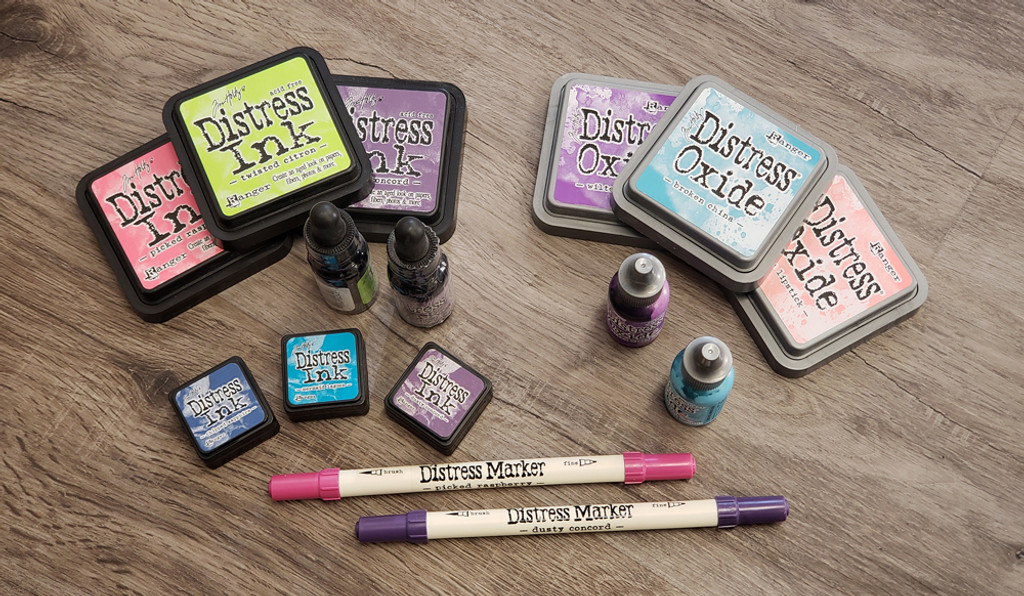 Organizing your Distress and Oxide Ink Pads