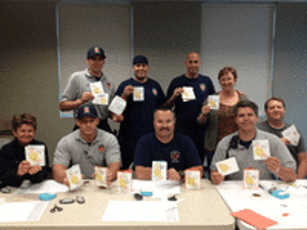 Stamping Firefighters!