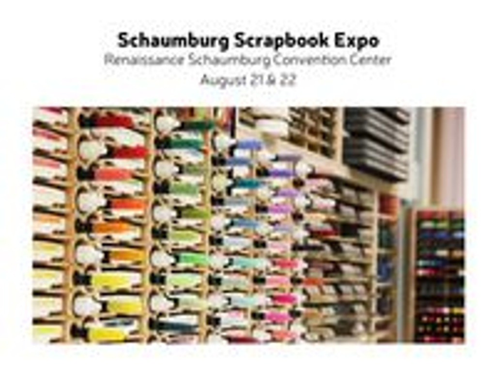 Stamp-n-Storage at Schaumburg Scrapbook Expo!