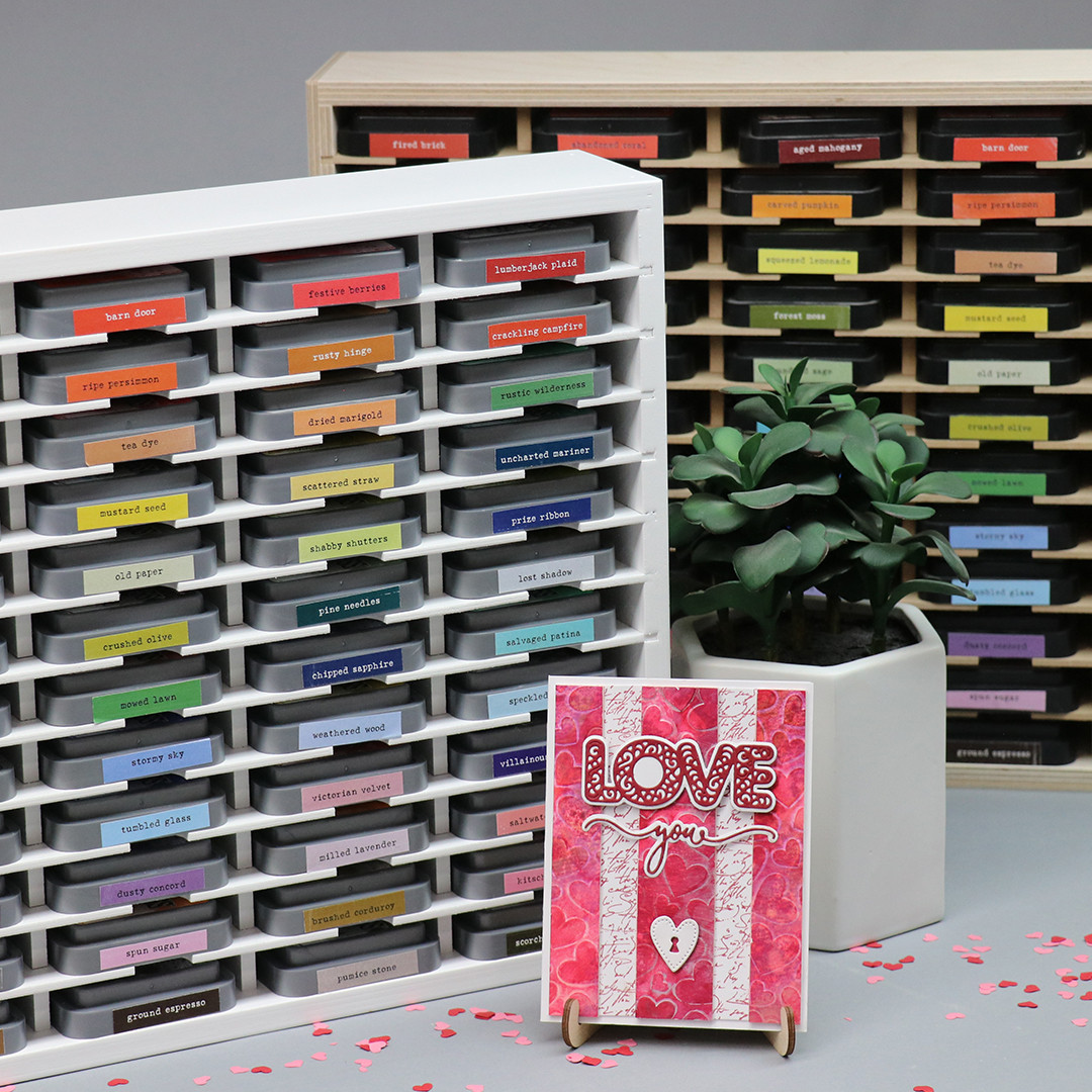 Distress Ink Pad Holder/Storage Rack | Stamp-n-Storage