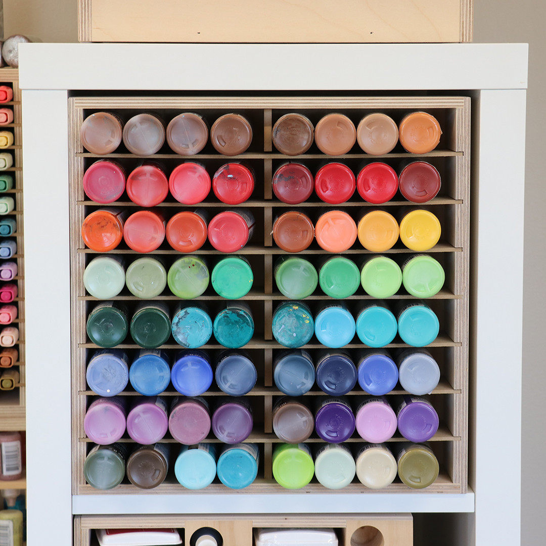 Acrylic Paint Bottle Holder Storage for Acrylic Paint