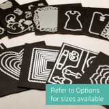 Magnet card craft organization