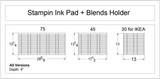 Stampin Ink Pad & Blends Holder