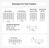 Standard Ink Pad Holder - 48 (Retiring)