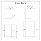 Corner Cabinet
