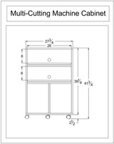 Multi-Cutting Machine Cabinet