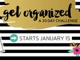 A 30 DAY CHALLENGE TO ORGANIZE YOUR CRAFT SPACE!