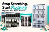 Stop Searching, Start Punching: Organize Your Paper Punches with Stamp-n-Storage
