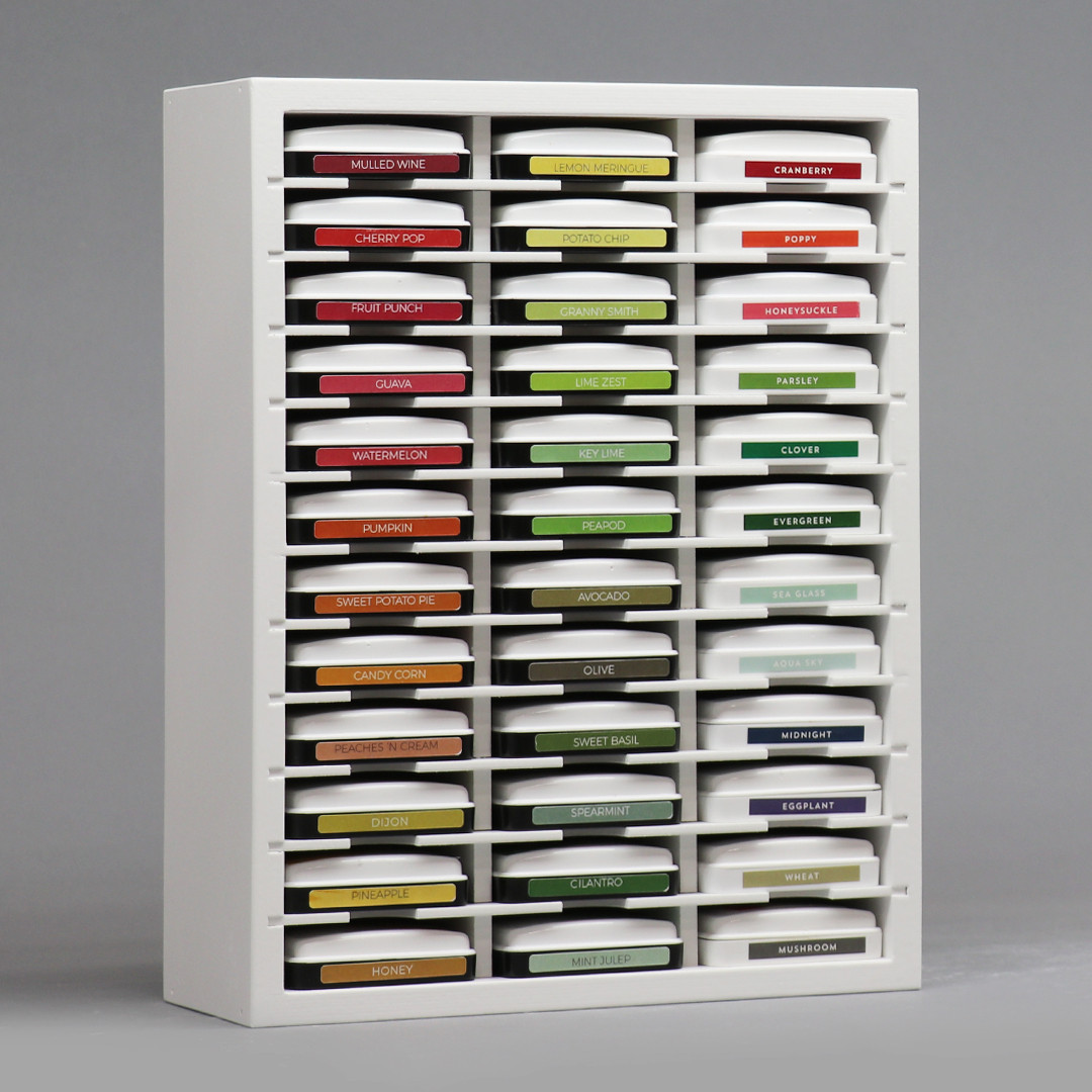 Slim Storage Shelf for Ink Pads (36-120 Slots)