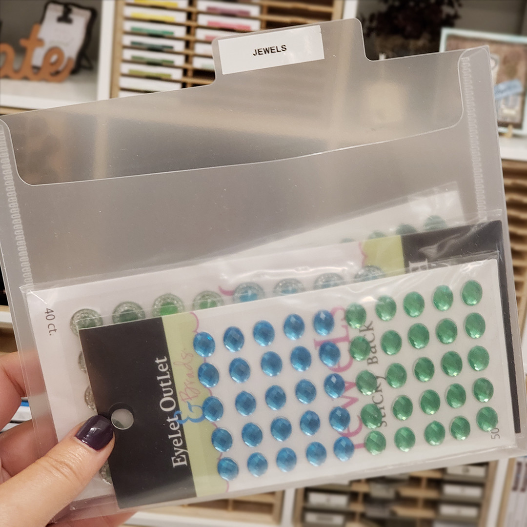 Clear Stamp Storage Pockets Clear Pocket Sleeves