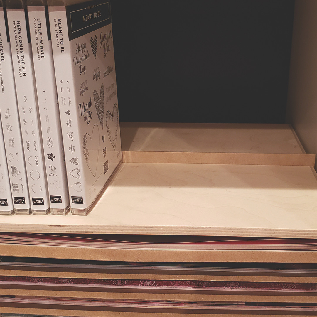 AddOn 12x12 Paper Storage Holder StampnStorage