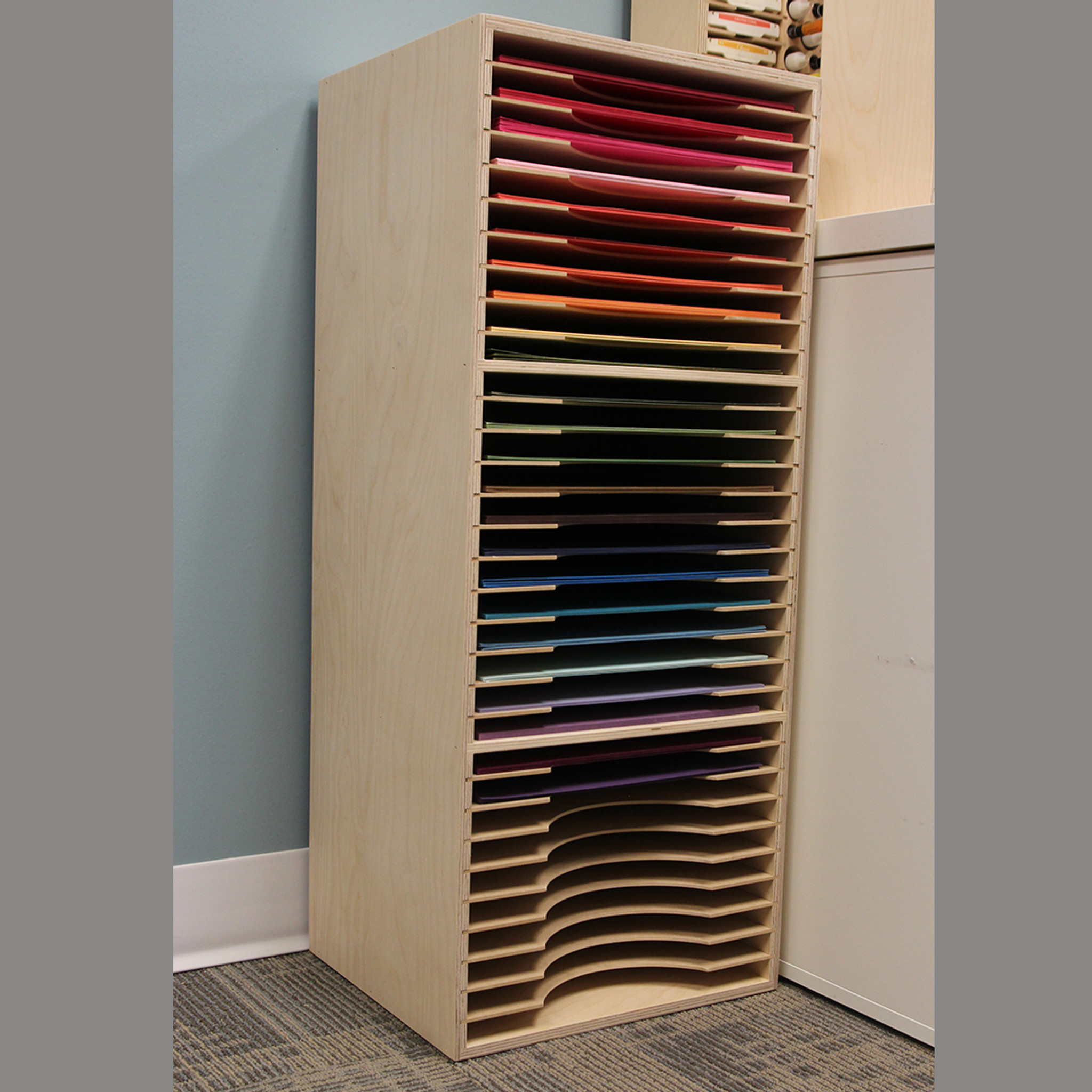 12x12 Paper Wire Shelf - Shipping INCLUDED to most US locations