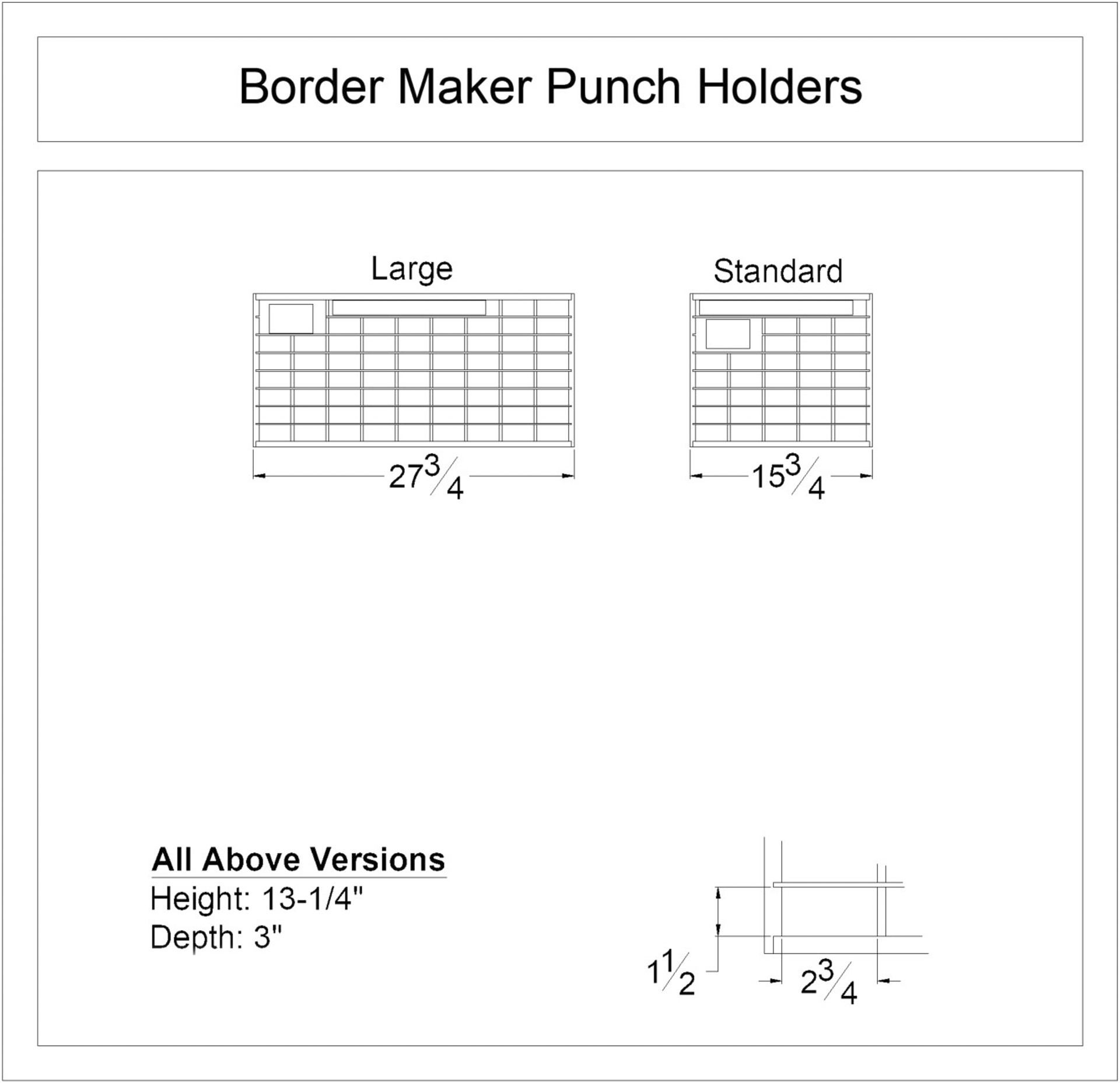 Creative Memories Border Maker System | Stamp-n-Storage