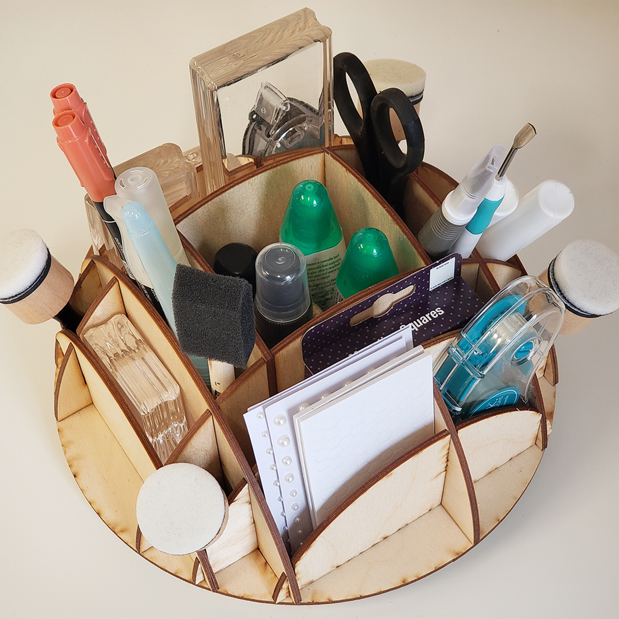 Desk Caddy Organizer for Art Supplies