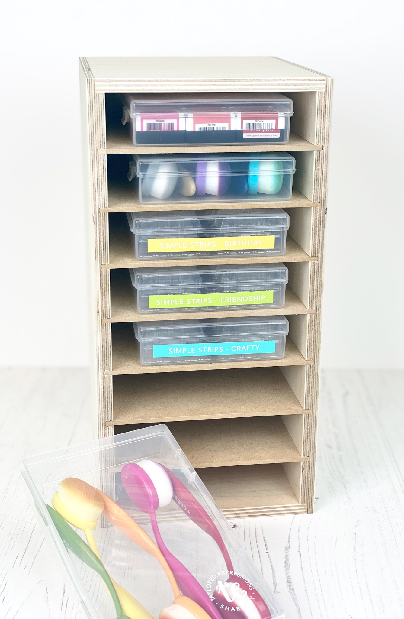 Taylored Expressions Simple Storage Shelving Unit