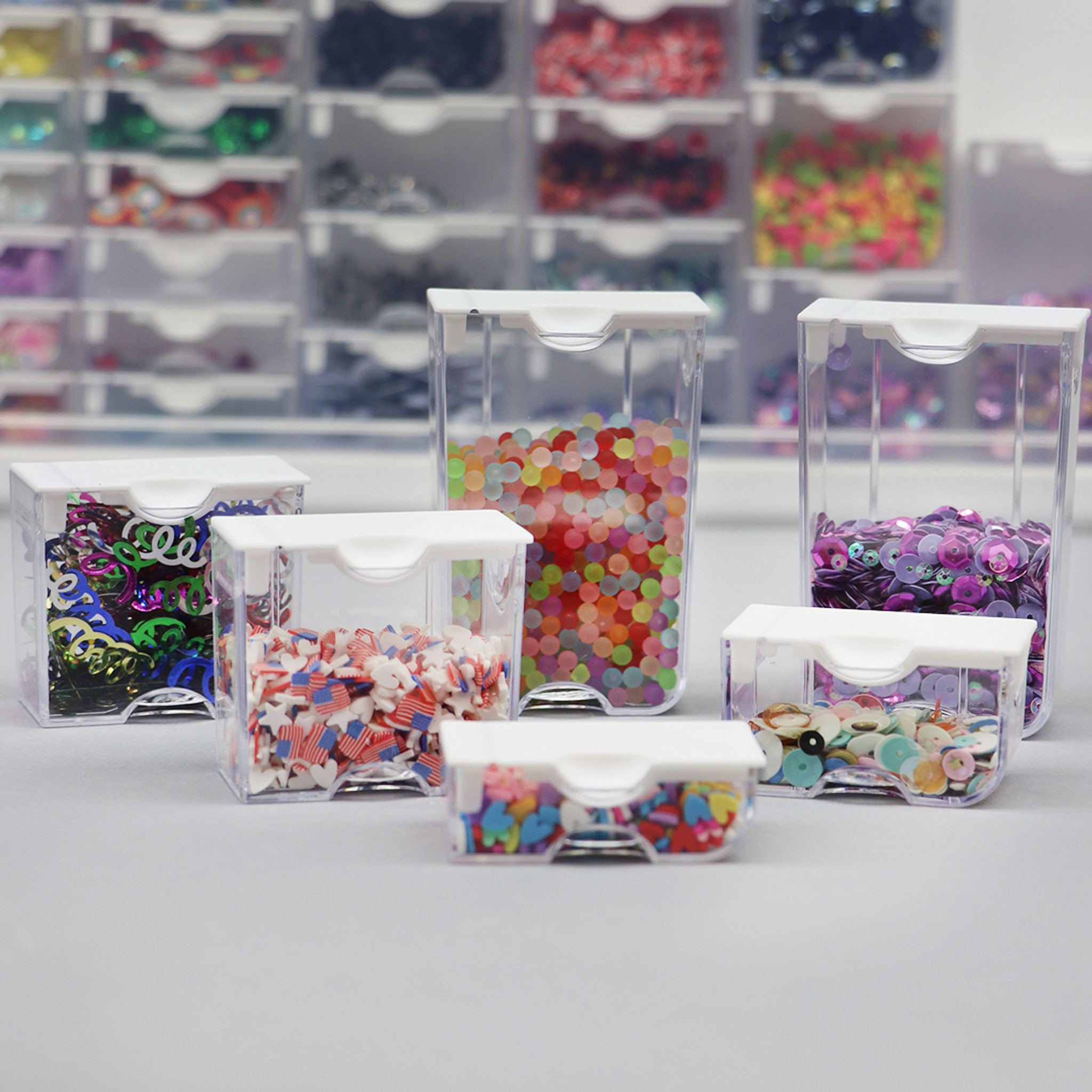 Elizabeth Ward Bead Storage Solutions Clear Plastic Storage Containers –  NineTribe - Europe