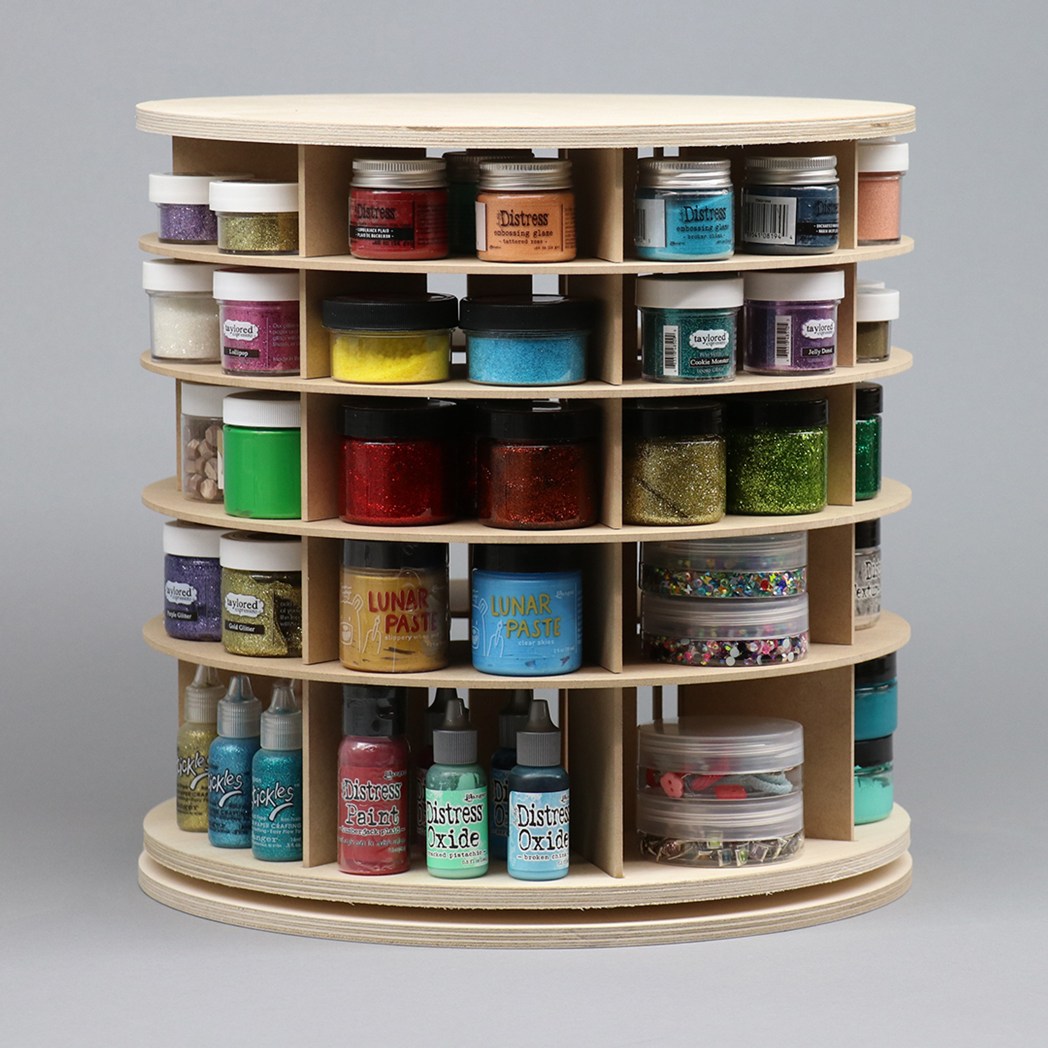 Acrylic Craft Paint Organizer, Storage for Craft Supplies Artist Supply 54  Bottles -  Israel