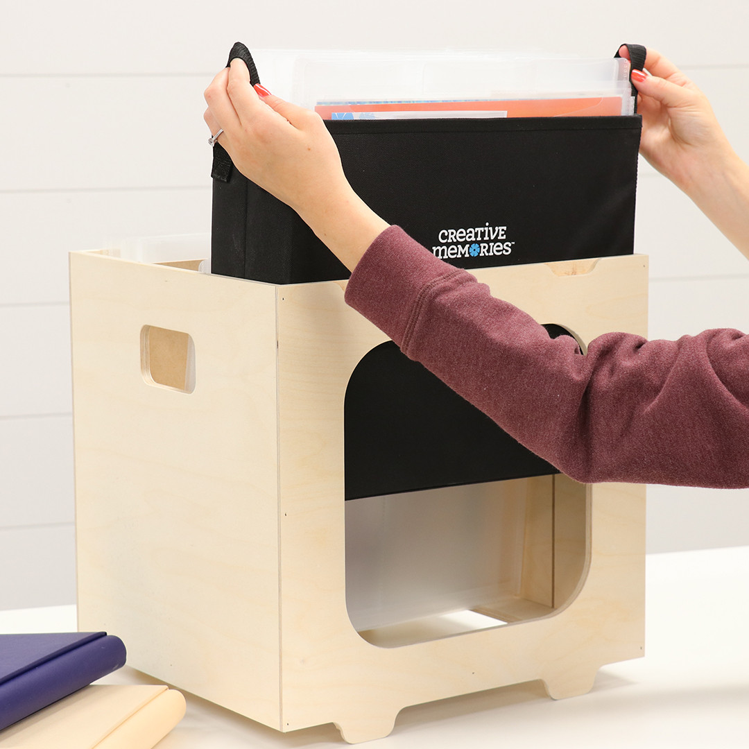 Project Folder Crate for Creative Memories