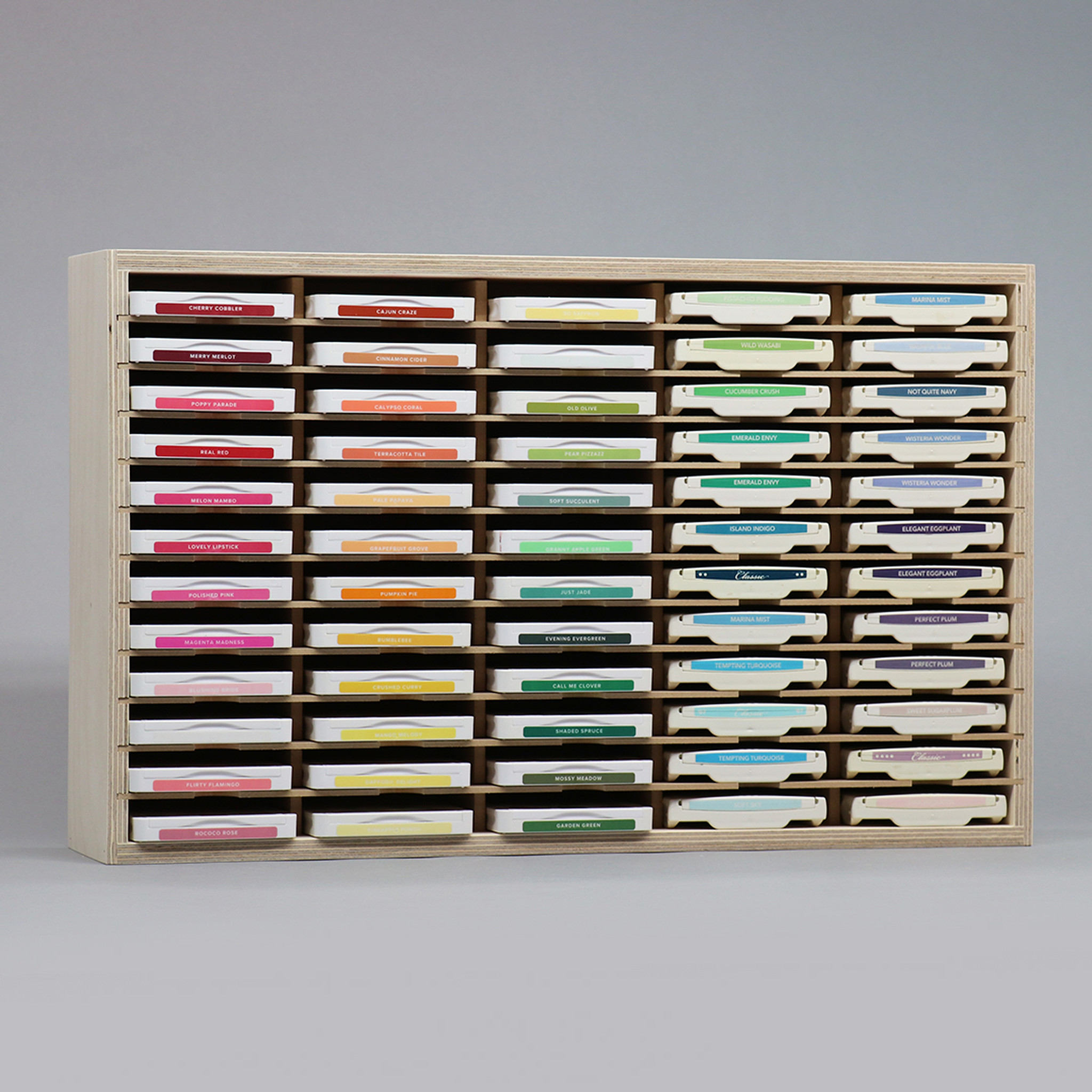 Clear Ink Pad Storage System